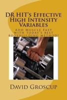DR HIT's Effective High Intensity Variables 1480107867 Book Cover