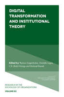 Digital Transformation and Institutional Theory 1802622225 Book Cover