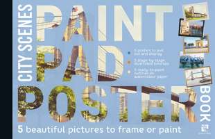Paint Pad Poster Book: City Scenes 1782217576 Book Cover