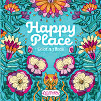 Happy Place Coloring Book 0764359843 Book Cover