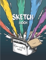 Sketch Book: Notebook and journal for drawing, Writing, Sketching or Doodling, Gift, Drawing Pad for artist, Paper Drawing and Write .122 Pages, 8.5x11 ( Beautiful design cover) 1678412058 Book Cover