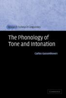 The Phonology of Tone and Intonation 0521012007 Book Cover
