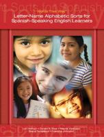 Words Their Way: Letter-Name Alphabetic Sorts for Spanish-Speaking English Learners (Words Their Way Series) 0132421038 Book Cover