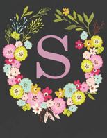 S: Spring Floral Wreath 2019 Weekly Organizer & Scheduling Agenda With Inspirational Quotes 179158814X Book Cover