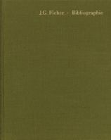 Fichte-Bibliographie 3772801528 Book Cover