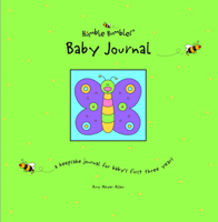 Humble Bumbles' Baby Journal: A Keepsake Journal for Baby's First Three Years (featuring the adorable Humble Bumble characters) 1887169318 Book Cover