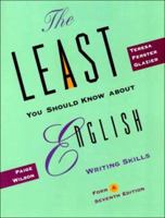 The Least You Should Know about English: Writing Skills, Form A (Least You Should Know about English: Writing Skills) 0495906336 Book Cover