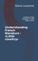Understanding french literature: Little country: Analysis of key passages in Gal Faye's novel 1080537392 Book Cover