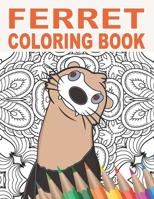 Ferret Coloring Book: 30 Patterns to Color for Stress Relief and Relaxing for Pet Owners and Lovers of Ferret null Book Cover