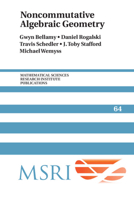 Noncommutative Algebraic Geometry 1107570034 Book Cover