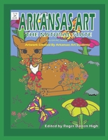 Arkansas Art: The Natural State Coloring Book B0CV885FMN Book Cover