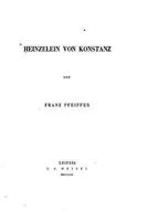Heinzelein Von Konstanz 1168388953 Book Cover
