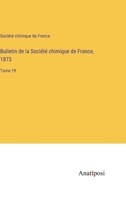 Bulletin de la Société chimique de France, 1873: Tome 19 3382723255 Book Cover