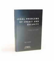 Legal problems of credit and security 0421384301 Book Cover
