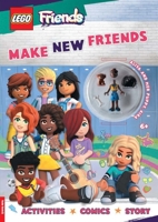 Lego (R) Friends: Make New Friends (with Aliya Mini-Doll and Aira Puppy) 1780559550 Book Cover