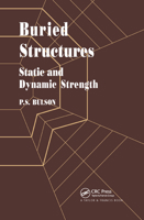 Buried Structures: Static and Dynamic Strength (Chapman and Hall civil engineering) 0412215608 Book Cover