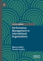 Performance Management in International Organizations 3030394719 Book Cover