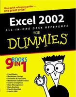 Excel 2002 All-in-One Desk Reference for Dummies 0764517945 Book Cover