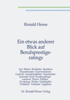 Ein etwas anderer Blick auf Berufsprestigeratings (German Edition) 393993786X Book Cover