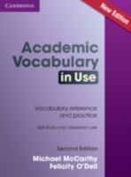 Academic Vocabulary in Use Edition with answers 110759166X Book Cover