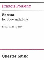 Sonata for Oboe and Piano [With Oboe Part Booklet] 0711989257 Book Cover
