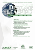 Distance Learning: Volume 19 #1 1648029752 Book Cover