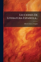 Lecciones De Literatura Española... 1271188244 Book Cover