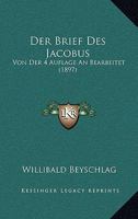 Der Brief Des Jacobus 1160428069 Book Cover