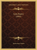 Lyric Poetry 1274944791 Book Cover