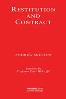 Restitution and Contract 0952649934 Book Cover