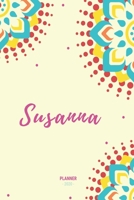 Susanna Planner 2020: Planner Settimanale con Calendario Mensile e Annuale I Date Importante I Osservazioni I Focus Mensile I Obietivi Mensiili e con ... I Per nuovo anno I A5 (Italian Edition) 1693821281 Book Cover
