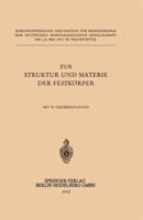 Zur Struktur Und Materie Der Festkorper 3662279193 Book Cover