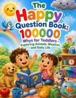 The Happy Question Book: 100000 Whys for Toddlers – Exploring Animals, Weather, and Daily Life 6370744581 Book Cover