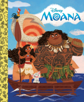 Moana Little Golden Board Book (Disney Princess) 0736440704 Book Cover