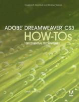 Adobe Dreamweaver CS3 How-Tos: 100 Essential Techniques 0321508939 Book Cover