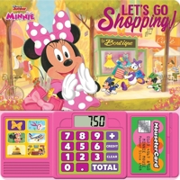 Disney Junior Minnie Mouse - Let's Go Shopping! Cash Register Sound Book - PI Kids 1503751902 Book Cover