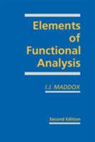 Elements of Functional Analysis 052135868X Book Cover