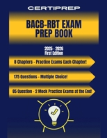 CertiPrep - BACB-RBT Exam Prep Book 2025-2026 B0G2FFJM58 Book Cover