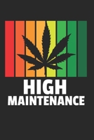 Marihuana Weed Notizbuch: Marihuana Weed Notizbuch f�r Liebhaber / Notizheft / Notizblock A5 (6x9in) Dotted Notebook / Punkteraster / 120 gepunktete Seiten 1679140531 Book Cover