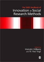 The SAGE Handbook of Innovation in Social Research Methods (Sage Handbooks) 1412946484 Book Cover