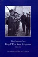 Queenos Own Royal West Kent Regiment 1920-1950 1845741501 Book Cover