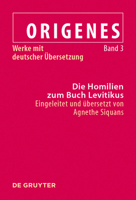 Die Homilien Zum Buch Levitikus 3110760347 Book Cover