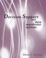 Decision Support and Data Warehouse Systems 0072899816 Book Cover