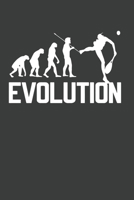 Evolution Notebook: Tennis Evolution Design - 100 ruled Pages 6'x9'. Journal for Player, Referees and Coaches. Writing Book for your training, your ... Fans and Lovers for Christmas or Birthdays. 1676775048 Book Cover