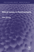 Ethical Issues in Psychosurgery 0041700333 Book Cover