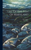 List Of The Fish Of Maryland 1273145348 Book Cover
