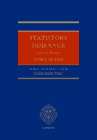 Statutory Nuisance: Law and Practice 019887832X Book Cover