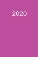 2020: Planer 2020 A5 Lila (German Edition) 1679478362 Book Cover