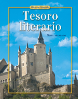 Spanish 5, Tesoro literario, Student Edition (Glencoe Spanish) 0078605741 Book Cover