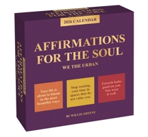 We the Urban 2026 Day-to-Day Calendar: Affirmations for the Soul 1524897566 Book Cover